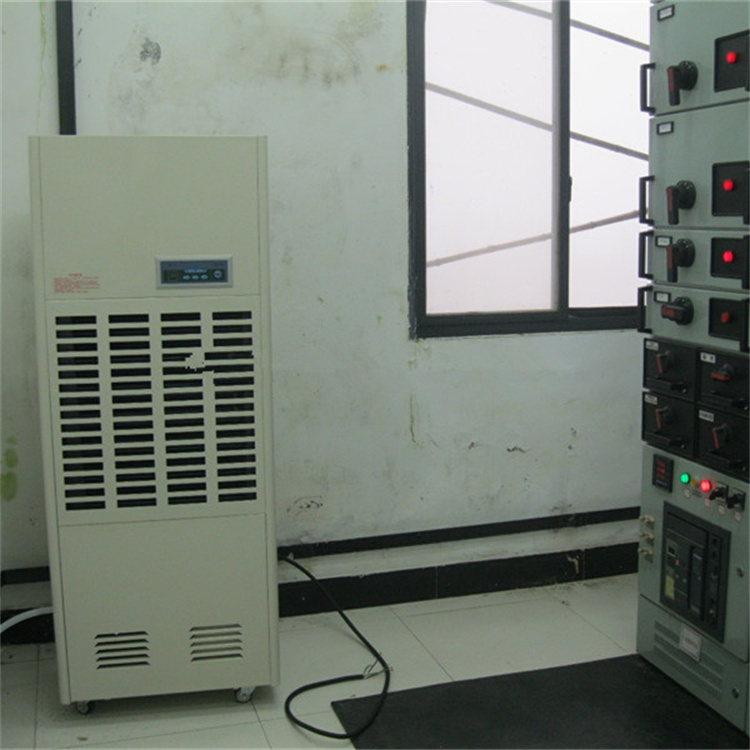 深圳夏季怎有效防潮？装置杭州井泉环保科技有限公司生产的杭井牌：HJ-8240H 380V／50Hz 除湿量240升／天防潮除湿机来除湿