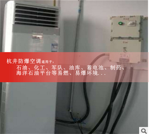 油站杭井BHKG-5.0EX柜式防爆空调案例图